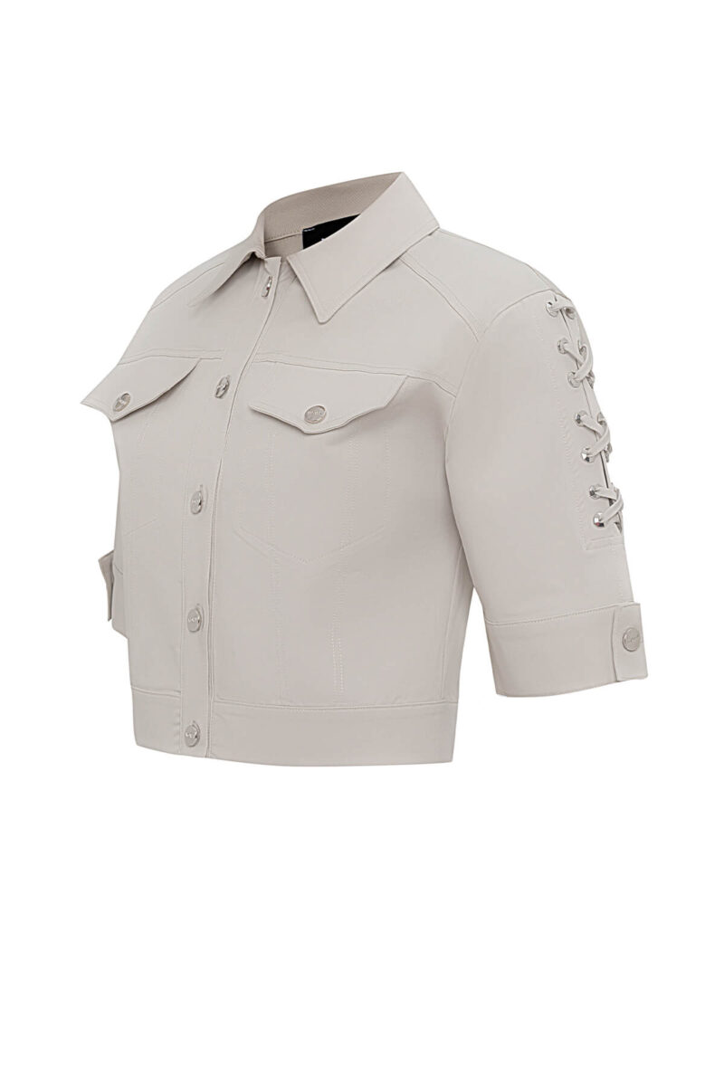 Lucy Jacket Krem - Görsel 2