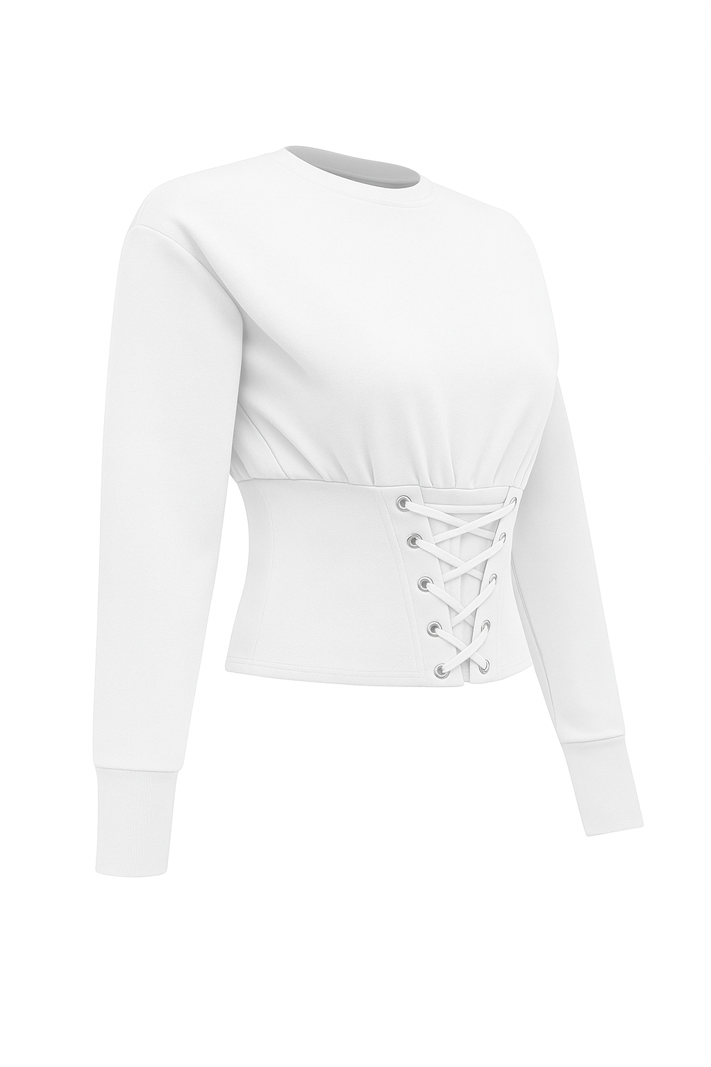 Lila Sweatshirt White - Görsel 2
