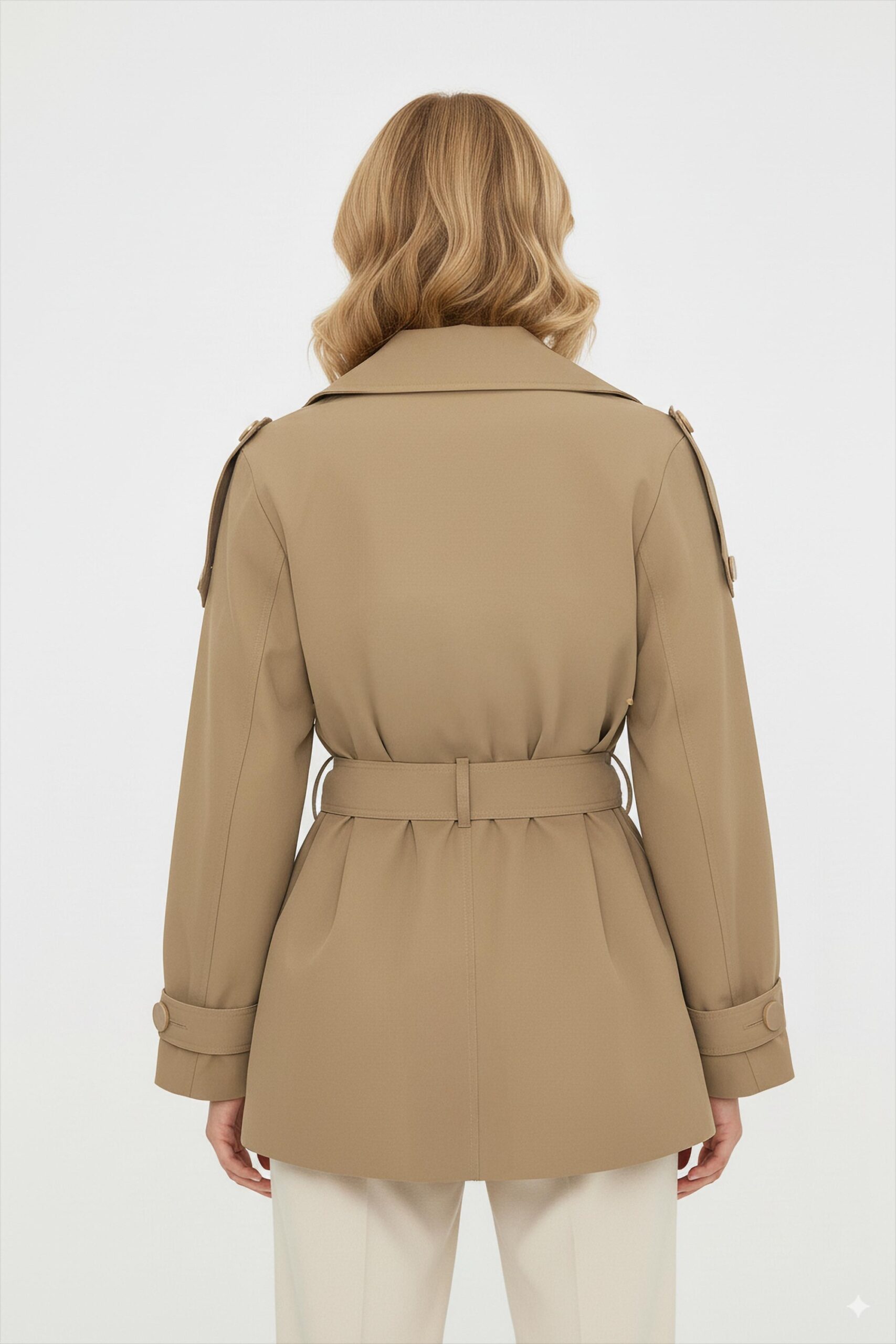 Berry Trench Coat - Görsel 2