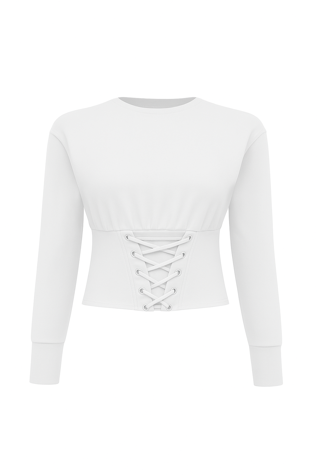 Lila Sweatshirt White