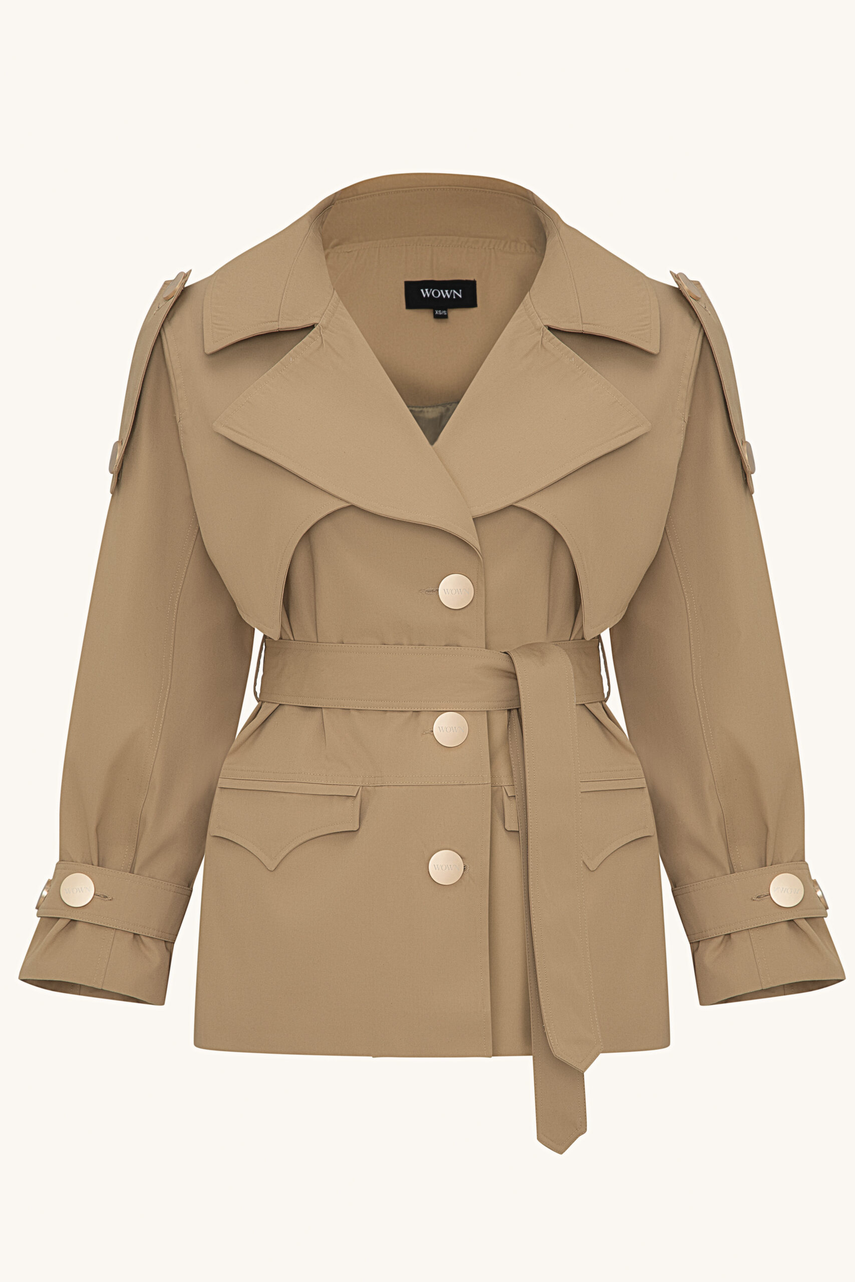 Berry Trench Coat - Görsel 3