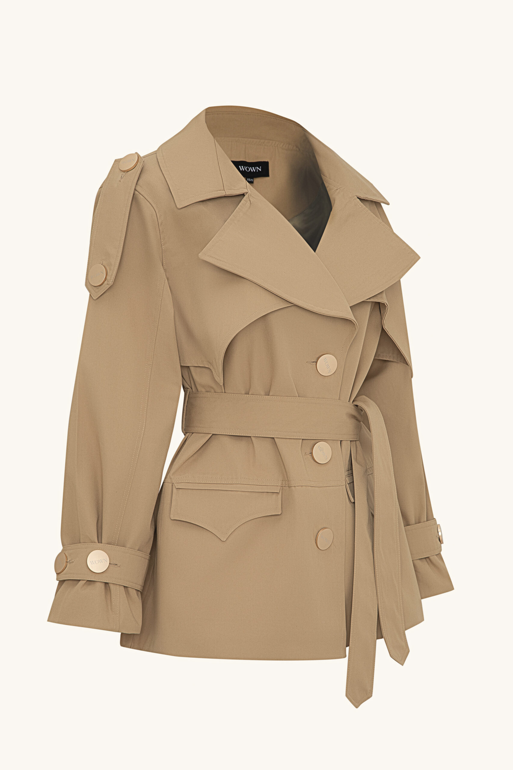 Berry Trench Coat - Görsel 4