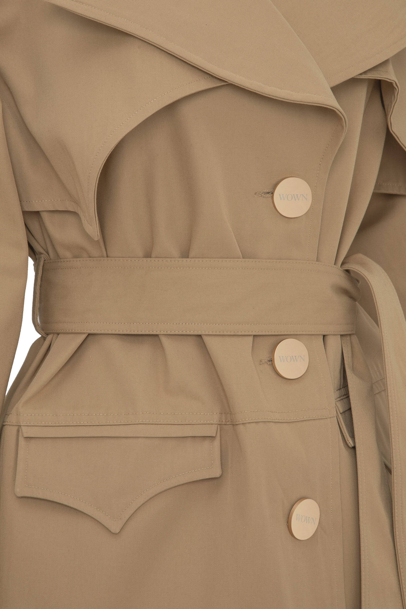 Berry Trench Coat - Görsel 5