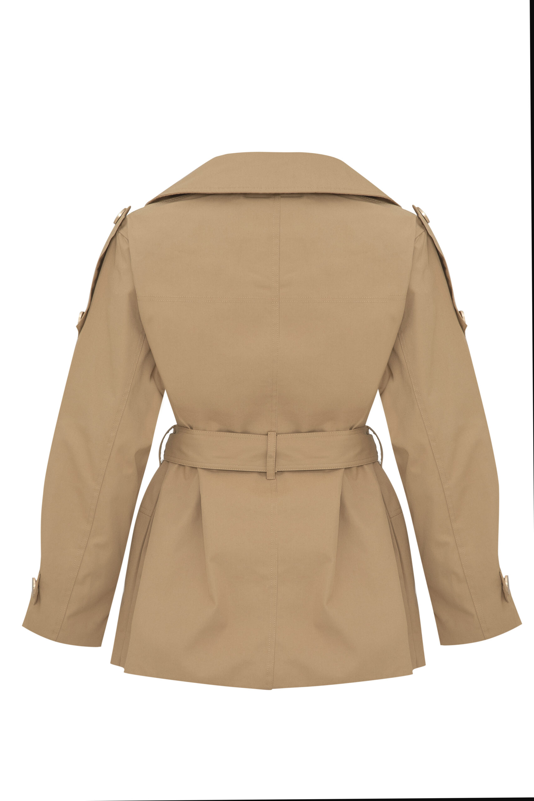 Berry Trench Coat - Görsel 6