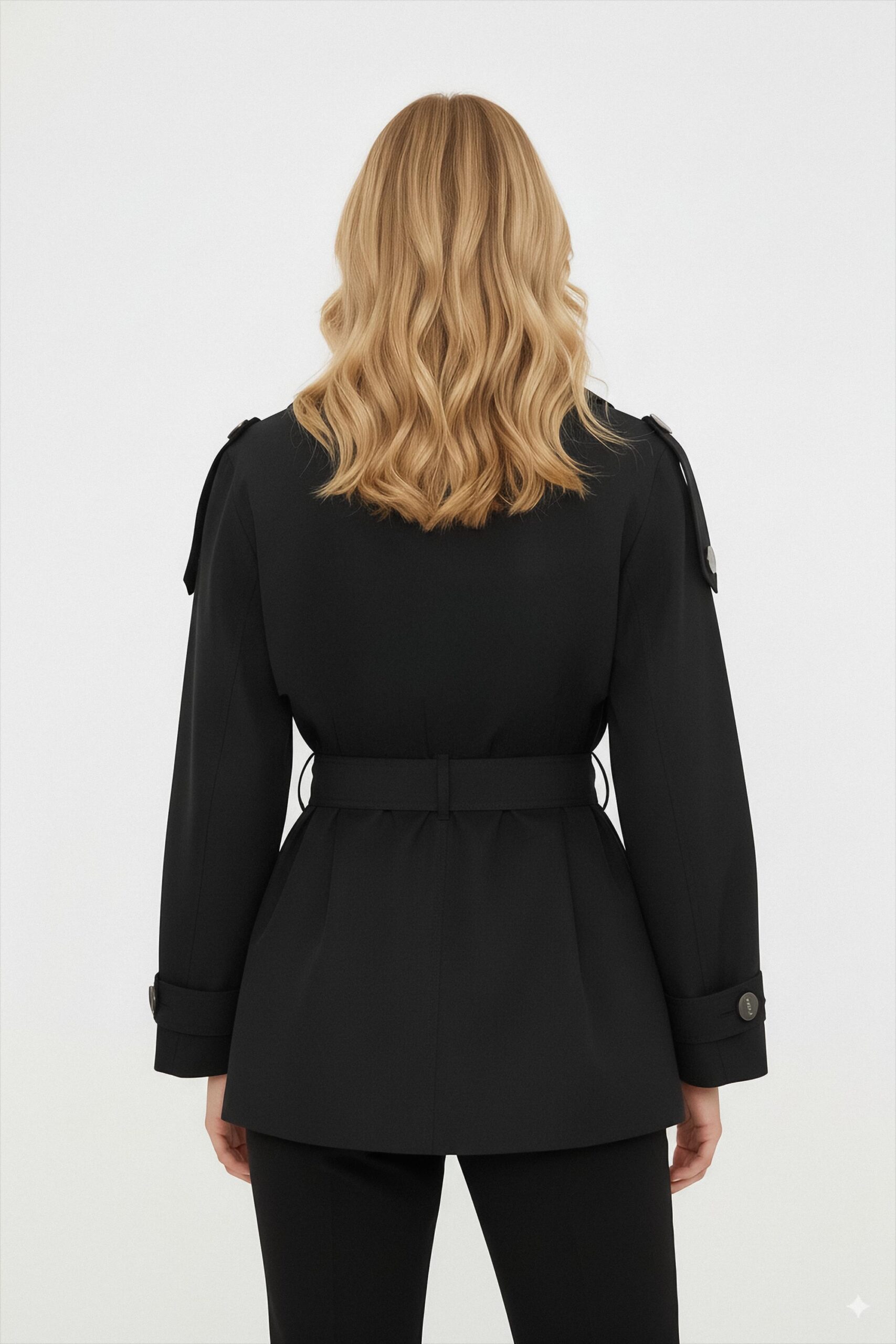 Berry Trench Coat - Görsel 2