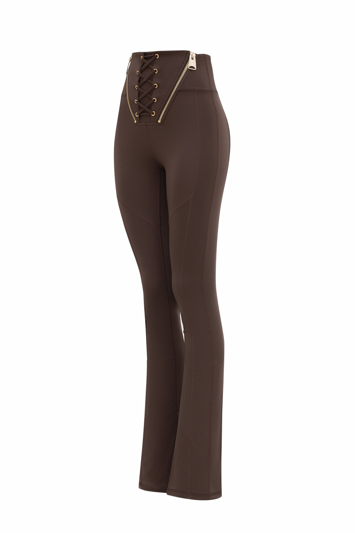 Luciana Flare Legging Brown - Görsel 2