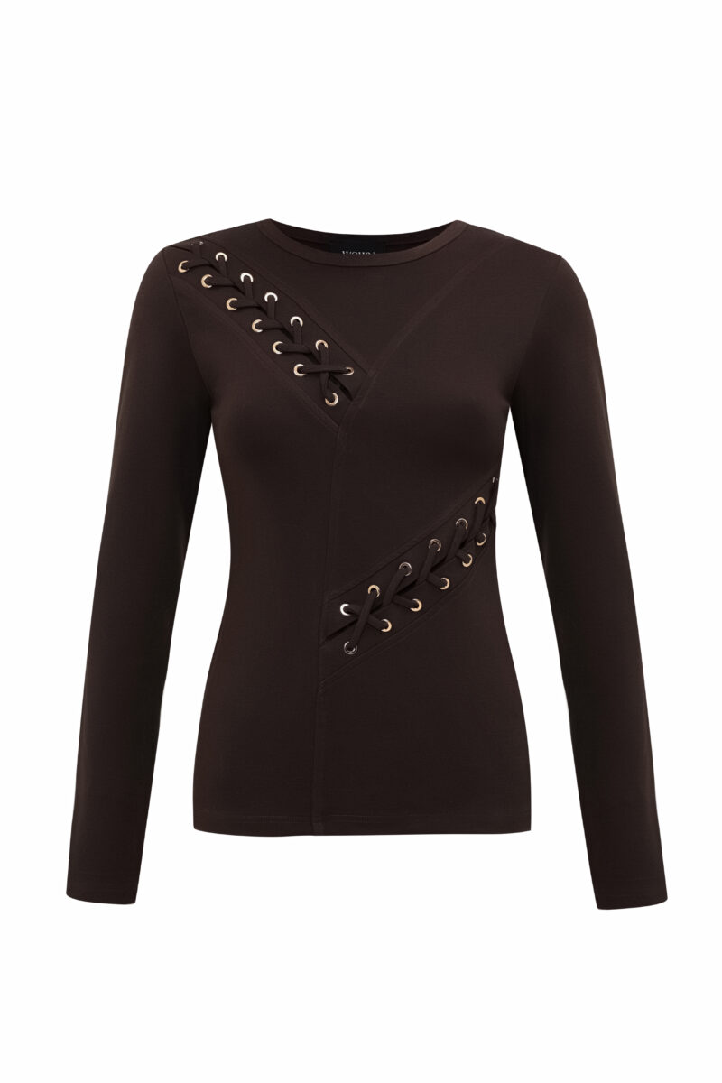 Daisy Top Brown