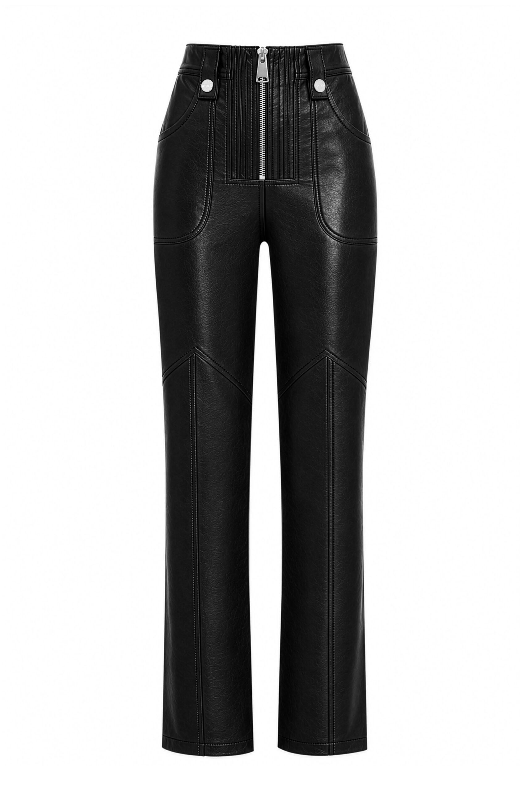 Claya Leather Pant Black