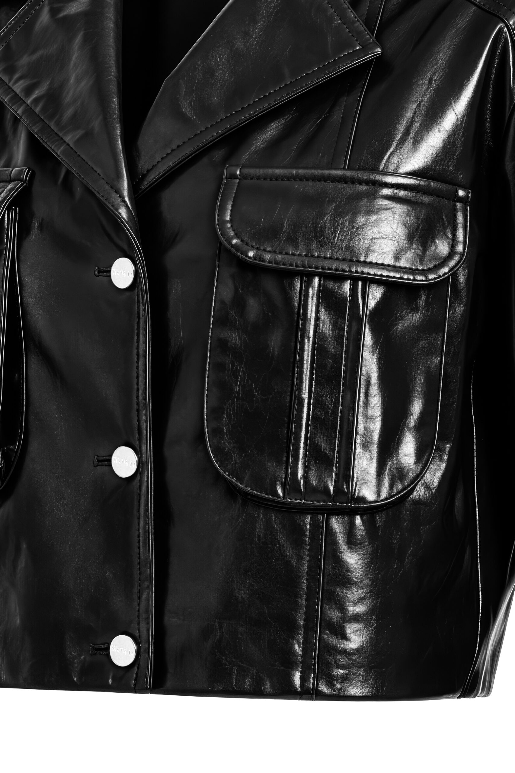 Claya Leather Jacket - Görsel 3