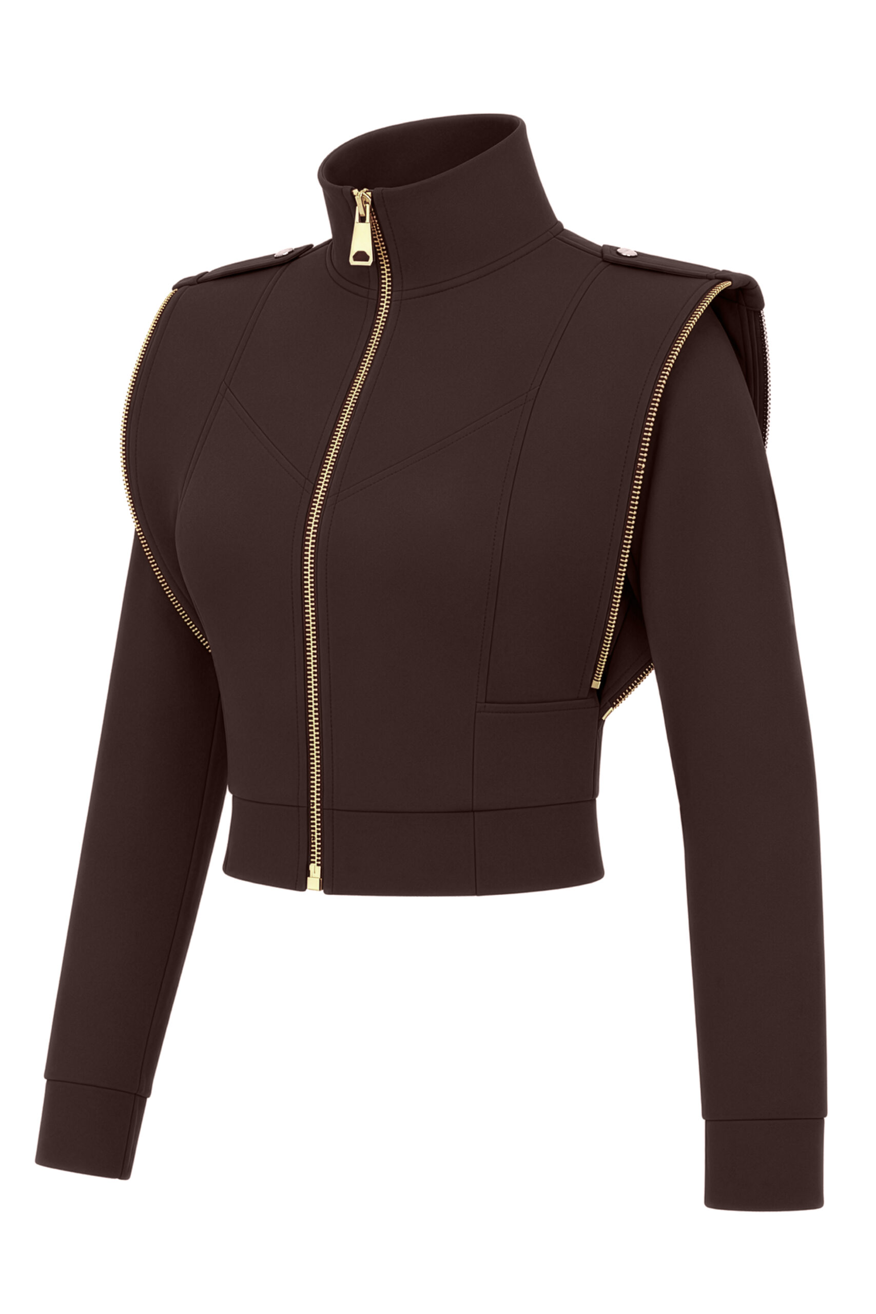 Hope Jacket Brown - Görsel 2