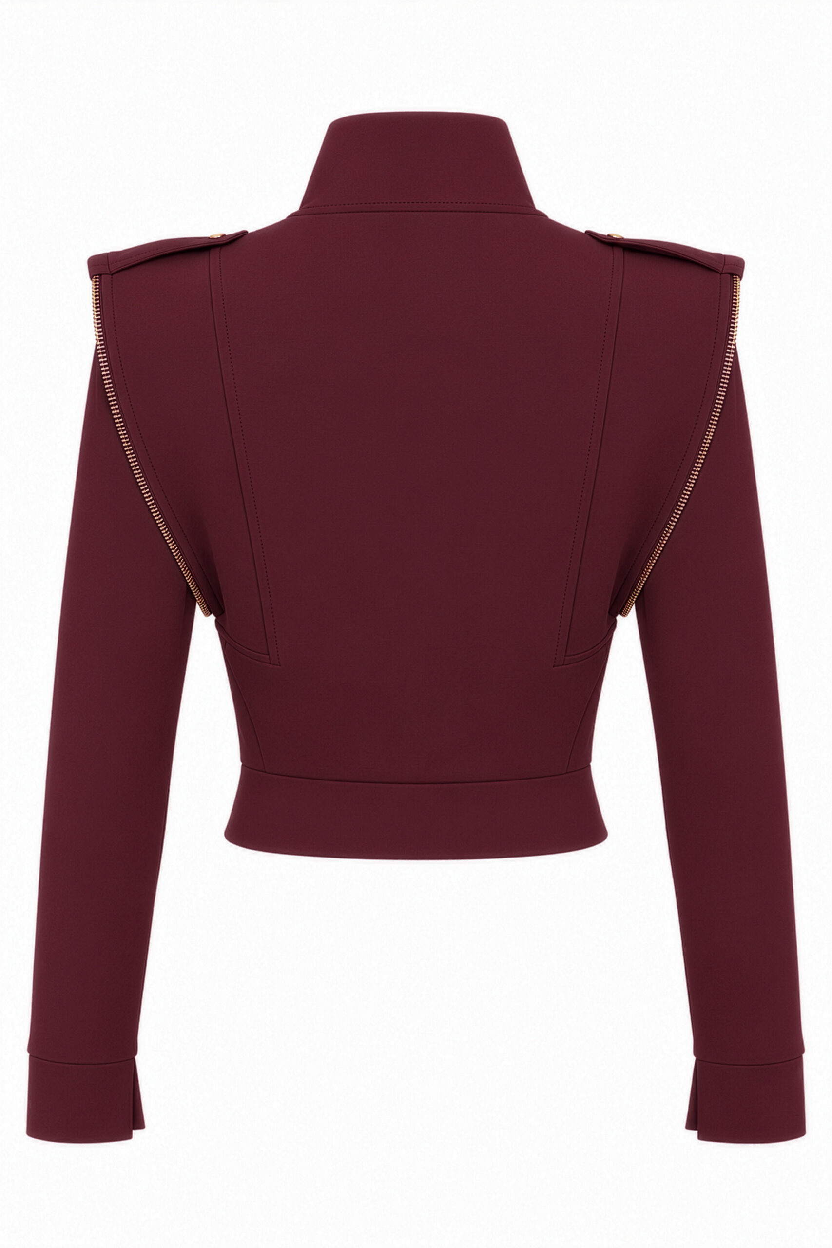 Hope Jacket Burgundy - Görsel 4