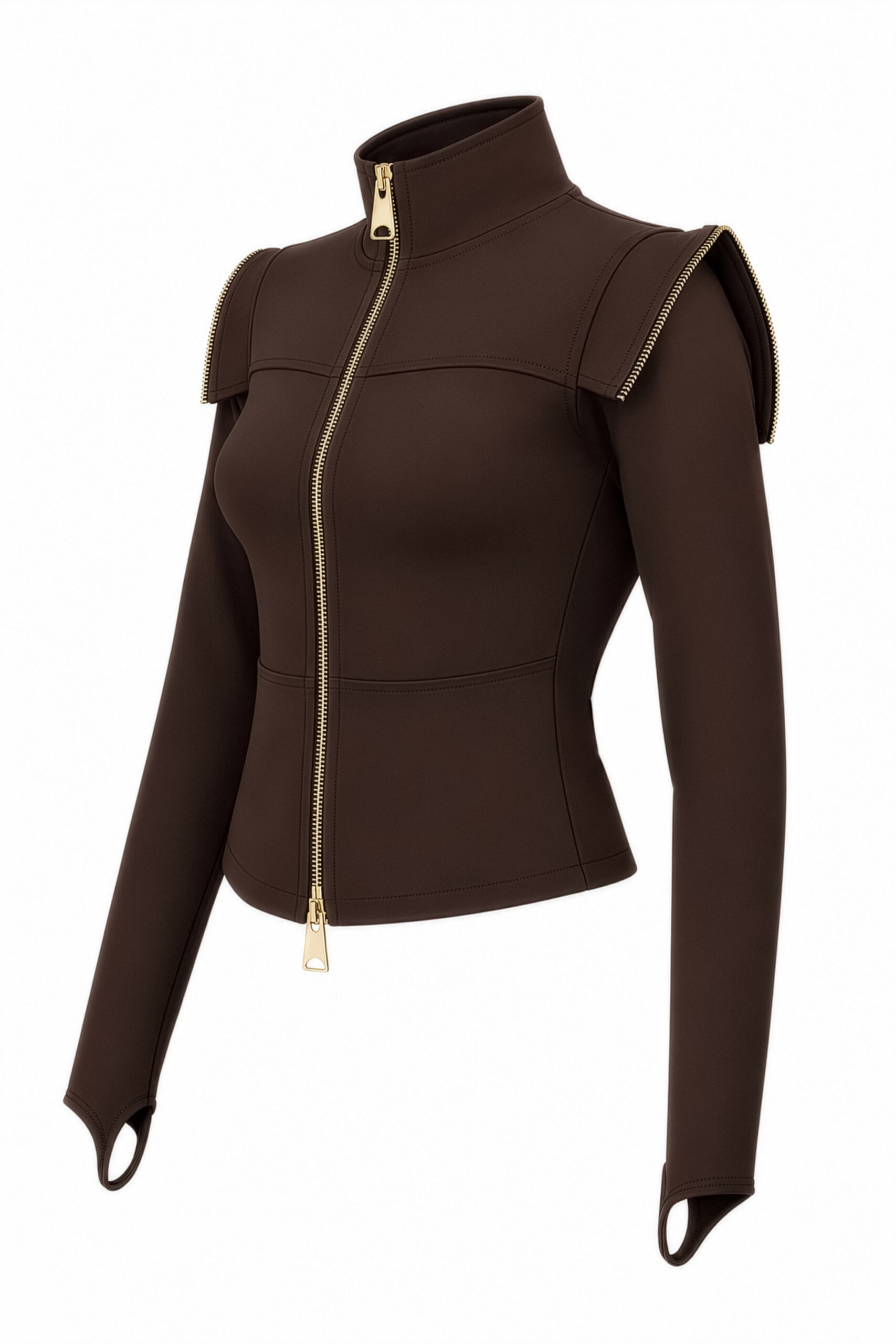 Kasey Jacket Brown - Görsel 2